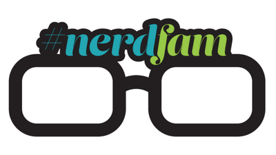 #nerdfam Sticker